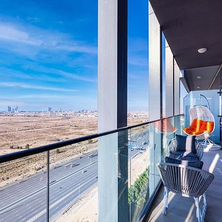 Luxury 1Br With Stunning Skyline Views Of Dubai Villa Exterior foto