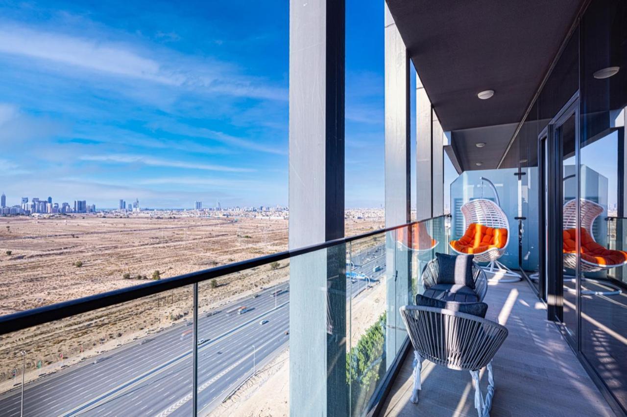 Luxury 1Br With Stunning Skyline Views Of Dubai Villa Exterior foto